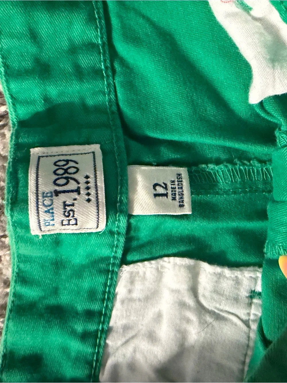 The Children's Place Bright Green Kids Shorts